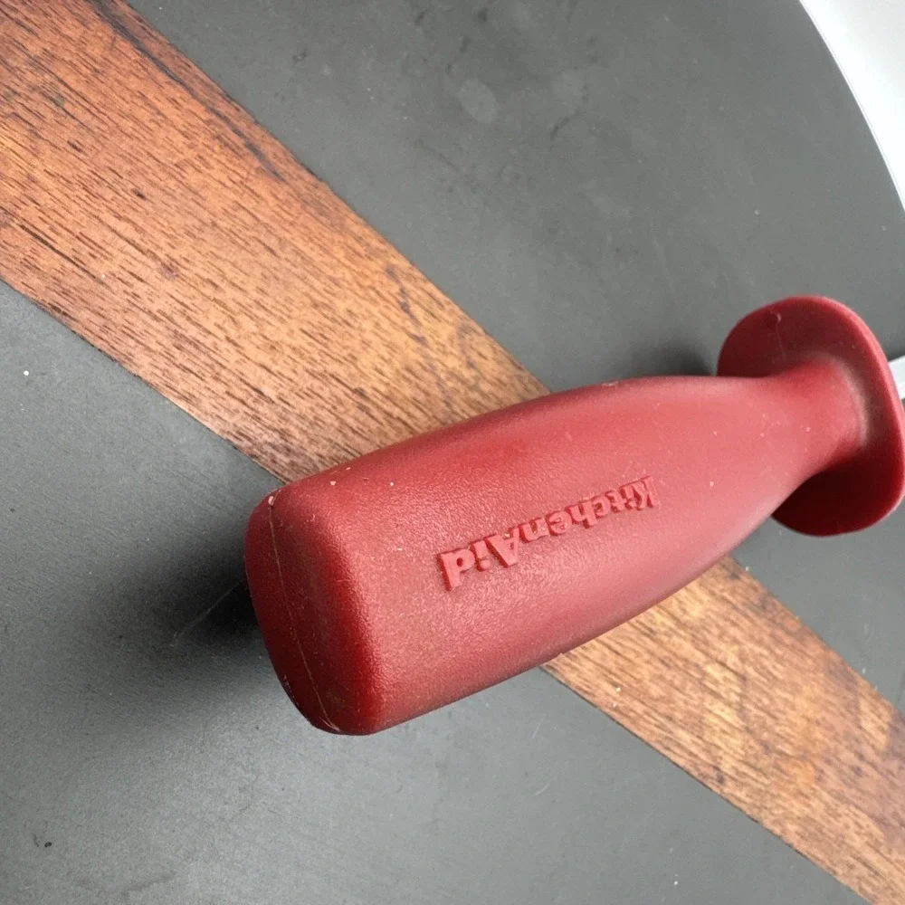 Vintage HTF KitchenAid Red Sharpening Honing Knife Tool 13.5